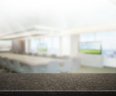 Masa üstü ve bulanıklık Office arka plan