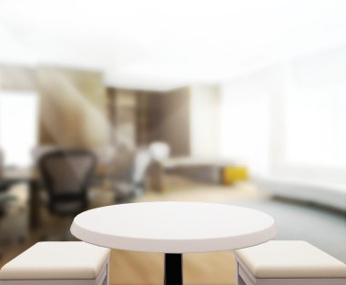 Masa üstü ve bulanıklık Office arka plan