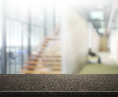 Masa üstü ve bulanıklık Office arka plan