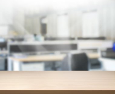 Masa üstü ve bulanıklık Office arka plan