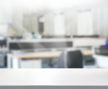 Masa üstü ve bulanıklık Office arka plan