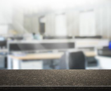 Masa üstü ve bulanıklık Office arka plan