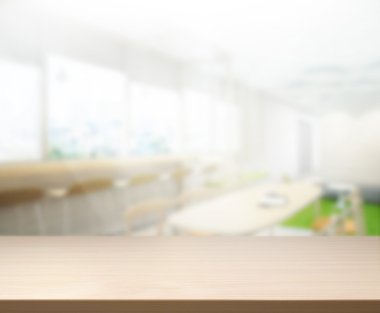 Masa üstü ve bulanıklık Office arka plan