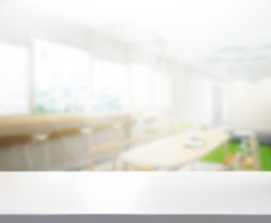 Masa üstü ve bulanıklık Office arka plan