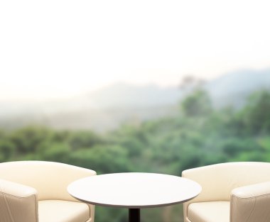 Masa üstü ve bulanıklık doğa arka plan