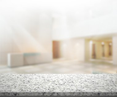 Masa üstü ve bulanıklık Office arka plan