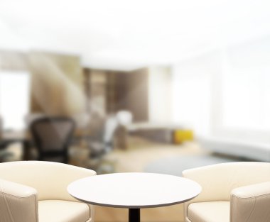 Masa üstü ve bulanıklık Office arka plan