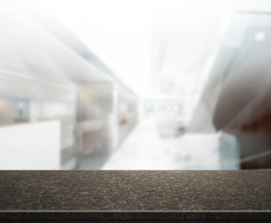 Masa üstü ve bulanıklık Office arka plan