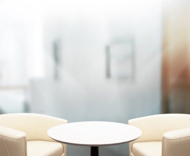 Masa üstü ve bulanıklık Office arka plan