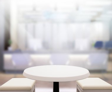 Masa üstü ve bulanıklık Office arka plan