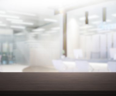 Masa üstü ve bulanıklık Office arka plan