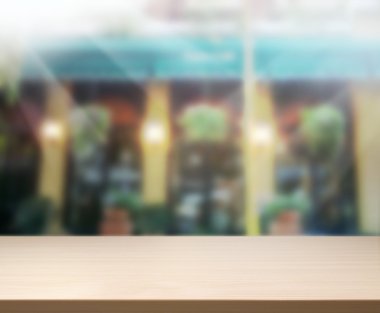 Masa üstü ve Blur Binası arka plan