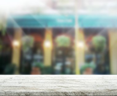 Masa üstü ve Blur Binası arka plan