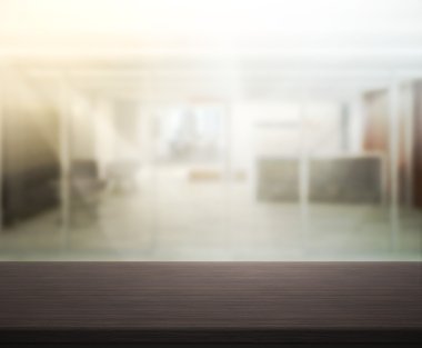 Masa üstü ve bulanıklık Office arka plan