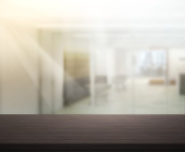 Masa üstü ve bulanıklık Office arka plan