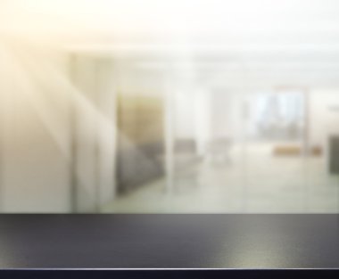 Masa üstü ve bulanıklık Office arka plan