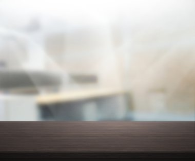 Masa üstü ve bulanıklık Office arka plan