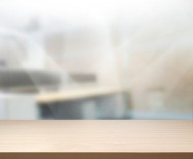 Masa üstü ve bulanıklık Office arka plan