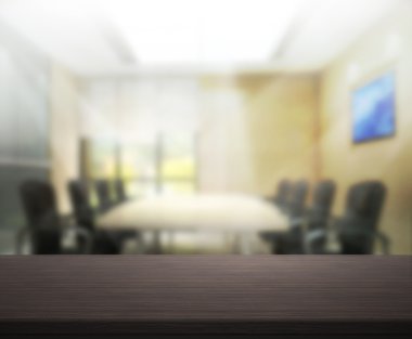 Masa üstü ve bulanıklık Office arka plan