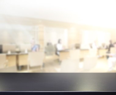 Masa üstü ve bulanıklık Office arka plan