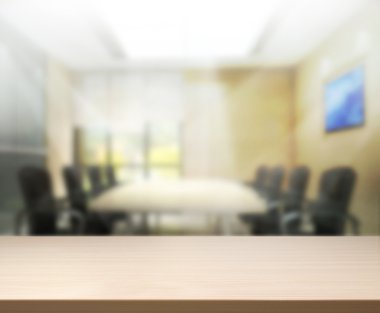 Masa üstü ve bulanıklık Office arka plan