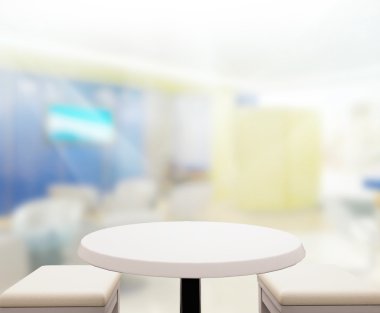 Masa üstü ve bulanıklık Office arka plan