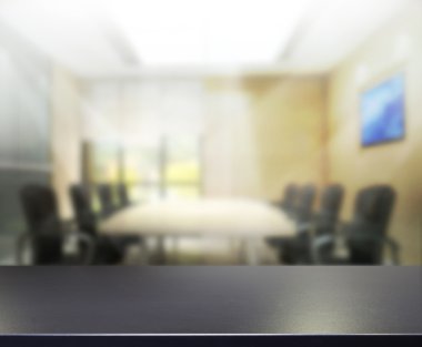 Masa üstü ve bulanıklık Office arka plan