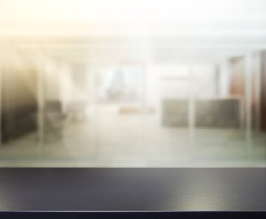Masa üstü ve bulanıklık Office arka plan