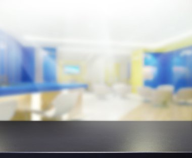 Masa üstü ve bulanıklık Office arka plan