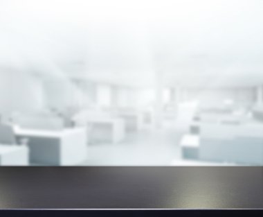 Masa üstü ve bulanıklık Office arka plan