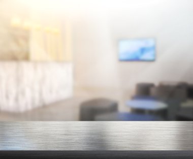 Masa üstü ve bulanıklık Office arka plan