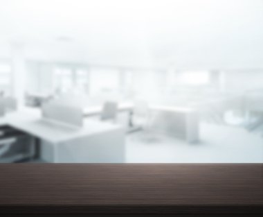 Masa üstü ve bulanıklık Office arka plan