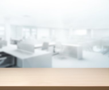 Masa üstü ve bulanıklık Office arka plan