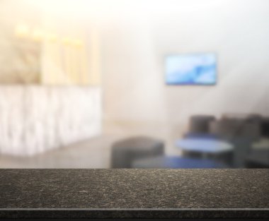 Masa üstü ve bulanıklık Office arka plan