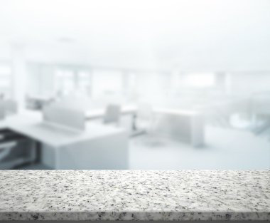 Masa üstü ve bulanıklık Office arka plan