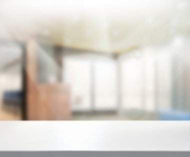 Masa üstü ve bulanıklık Office arka plan