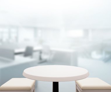 Masa üstü ve bulanıklık Office arka plan