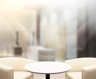 Masa üstü ve bulanıklık Office arka plan