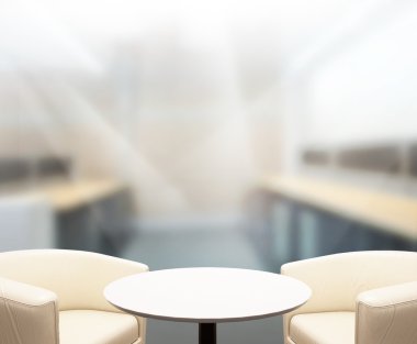 Masa üstü ve bulanıklık Office arka plan