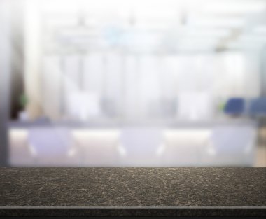 Masa üstü ve bulanıklık Office arka plan