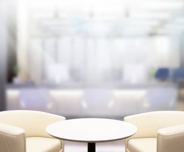 Masa üstü ve bulanıklık Office arka plan