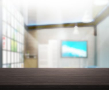 Masa üstü ve bulanıklık Office arka plan