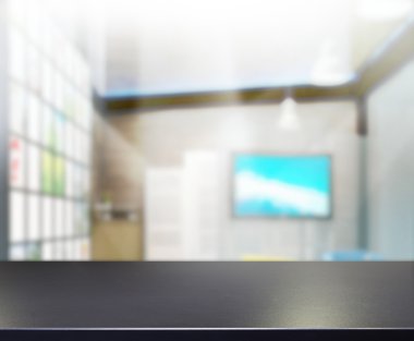 Masa üstü ve bulanıklık Office arka plan