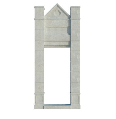 İzole edilmiş 3d Render Yapılandırması