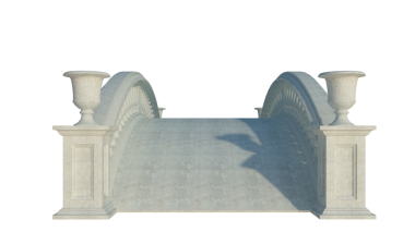 İzole edilmiş 3d Render Yapılandırması