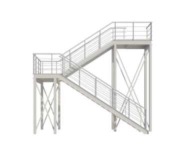 İzole edilmiş 3d Render Yapılandırması