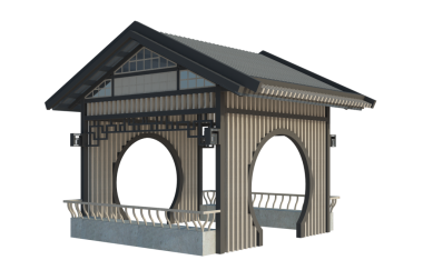 İzole edilmiş 3d Render Yapılandırması