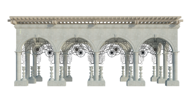 İzole edilmiş 3d Render Yapılandırması