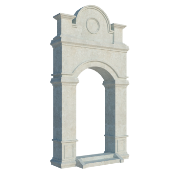 İzole edilmiş 3d Render Yapılandırması