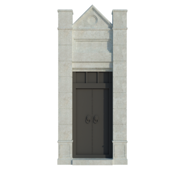 İzole edilmiş 3d Render Yapılandırması